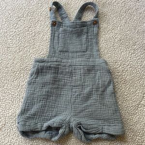 Muslin Suspender Romper